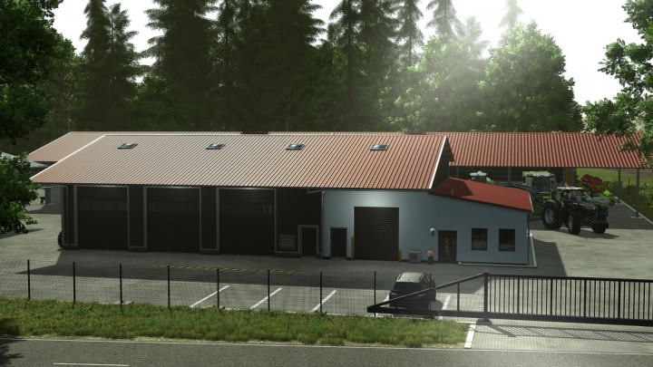 fs25-mods, Industrialbuilding With Garage V1.0.1