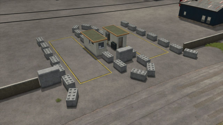 fs25-mods,  Materialbunker Building Kit V1.0.0.2