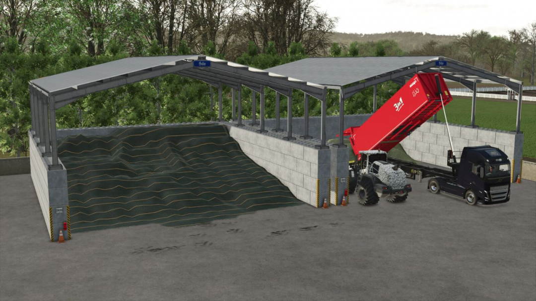 Bulkmaterial/Silo Shed V1.0.0.1