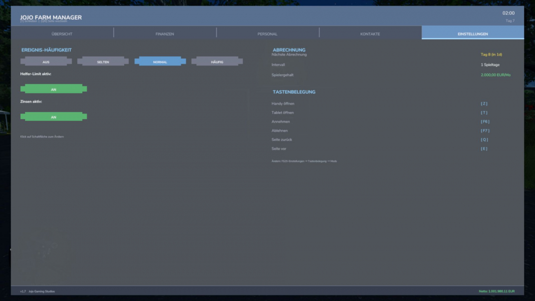 Farm Manager BETA v1.0