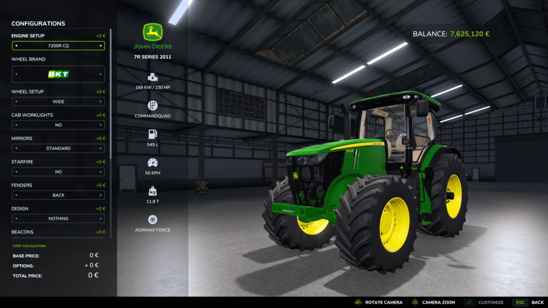 John Deere 7R Series 2011 V1.2