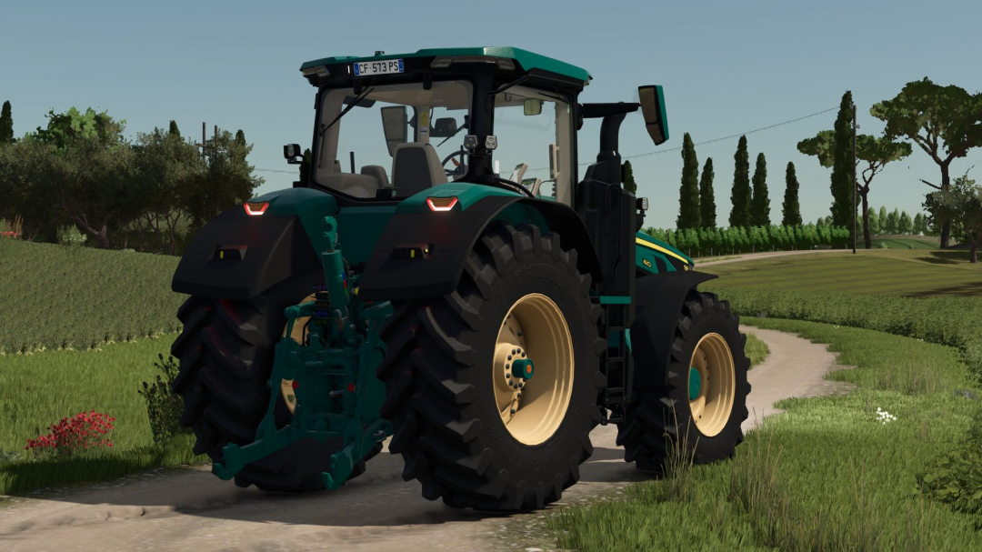 John Deere 8R Alex Blue V1.0.0.2
