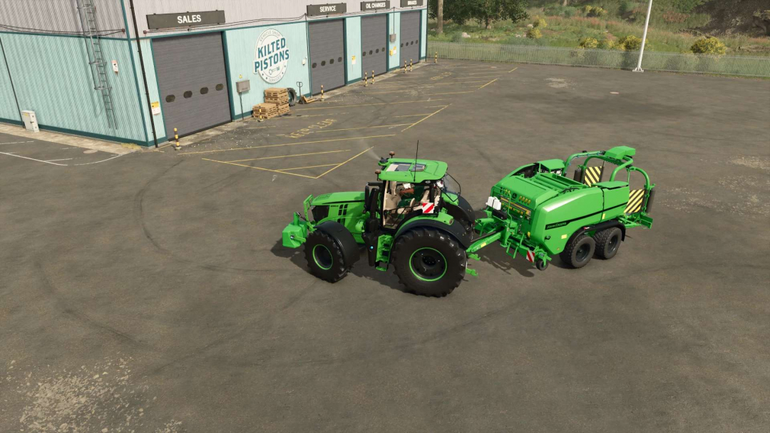John Deere Ballenpresse C441 v1.4