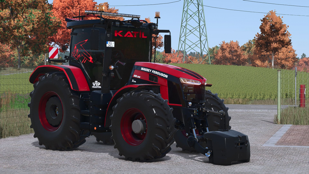 Massey Ferguson 8S Edit V1.0.0.1