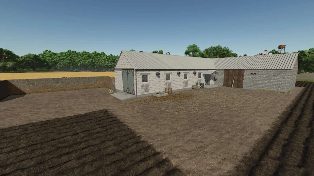 Polish Cow Barn With Storage v1.0