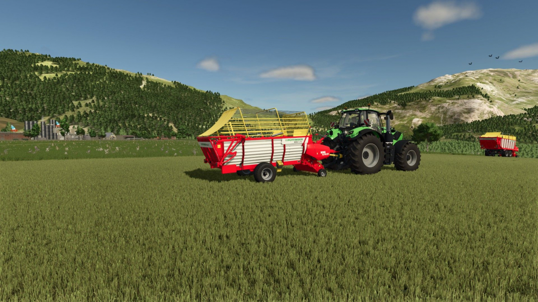 Unrealistic Forage Wagons V1.0