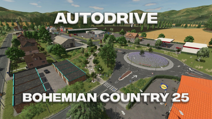 fs25-mods,  Autodrive Bohemia Country 25 V1.0