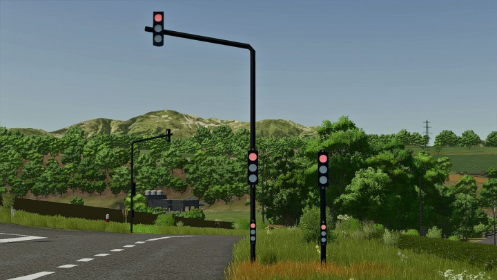 fs25-mods,  Interactive Traffic Lights v1.0