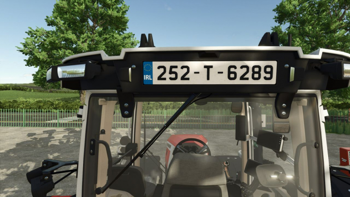 fs25-mods,  Irish License Plates (Prefab) V1.1