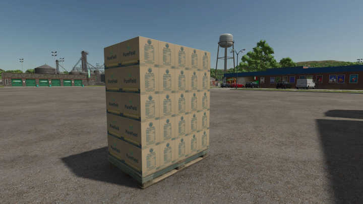 fs25-mods, PureField Sunflower Oil pallet V1.0