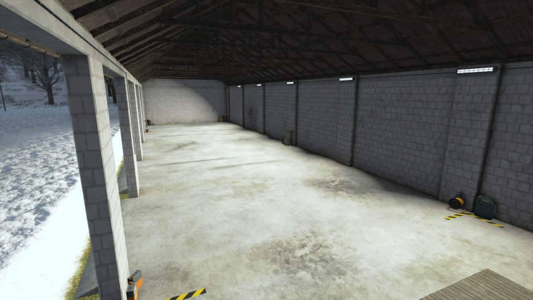 Big Open Garage With Workshop V1.0