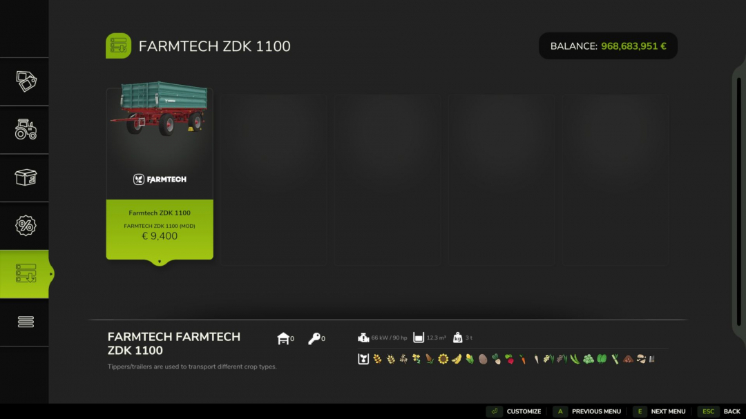 Farmtech ZDK 1100 V1.2