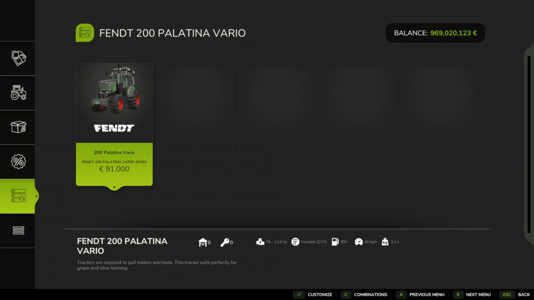 Fendt 200 Vario v1.0