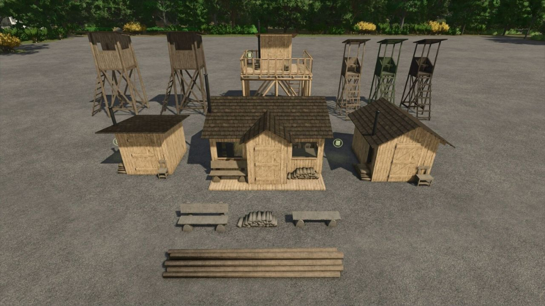 Forest Huts V1.0