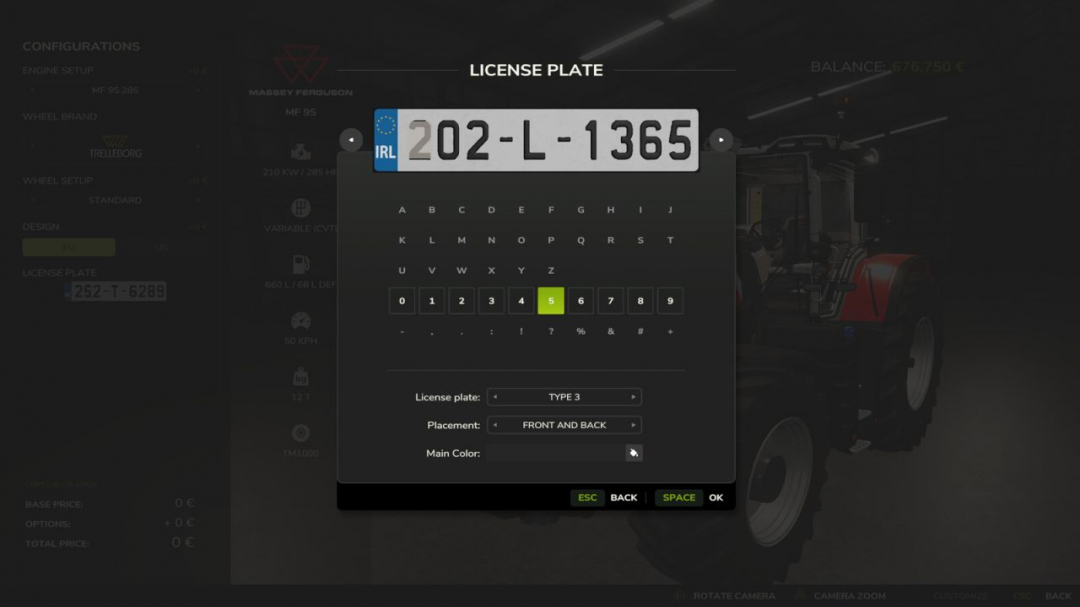 Irish License Plates (Prefab) V1.1