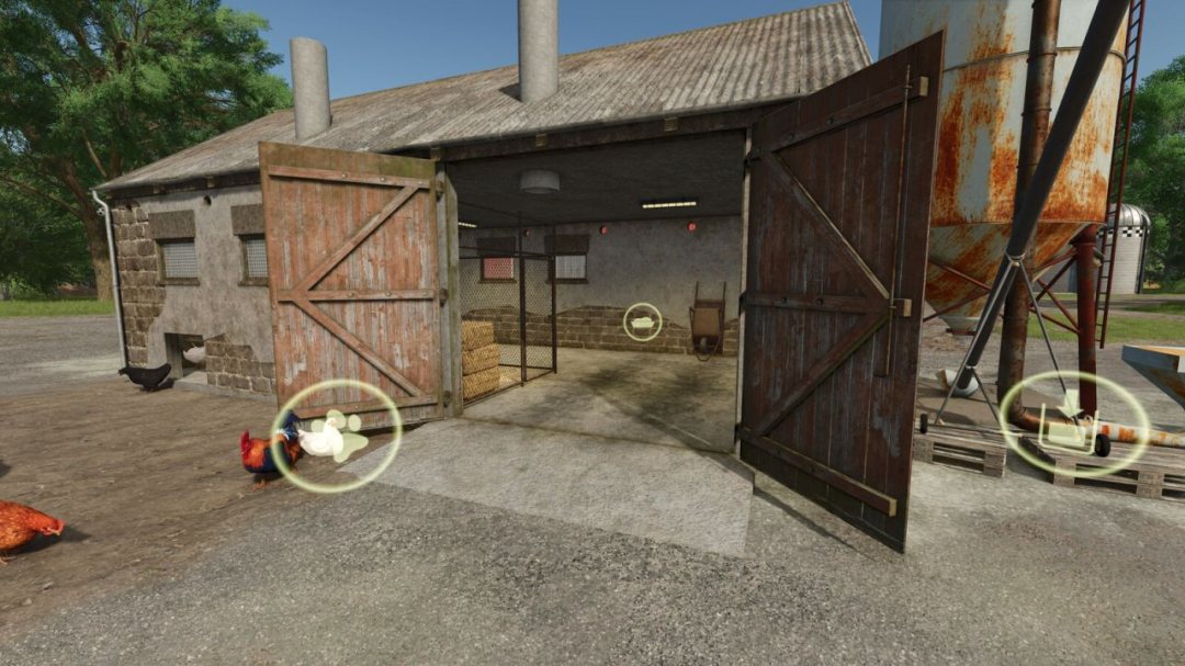 Little Old Henhouse With Silo V1.0