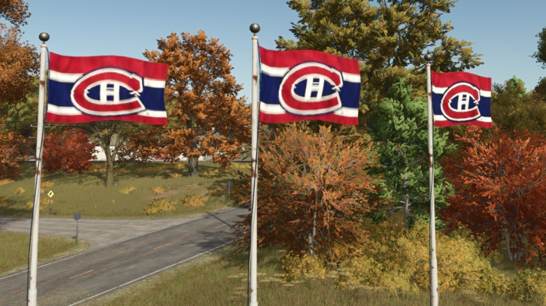 Montreal Canadian Hockey flag V1.0