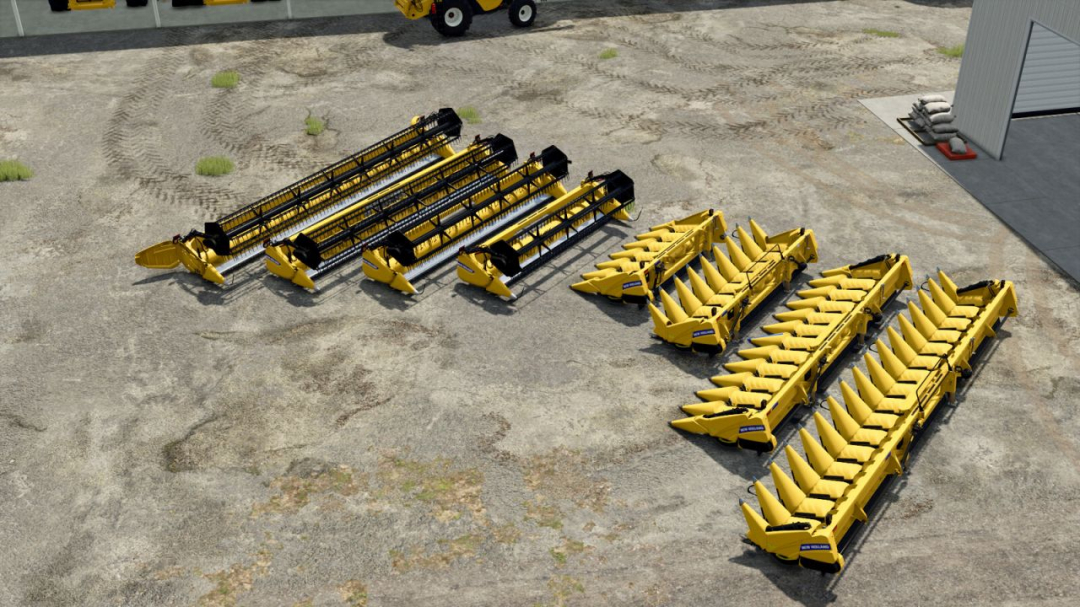 New Holland 740CF Flex Headers V1.0