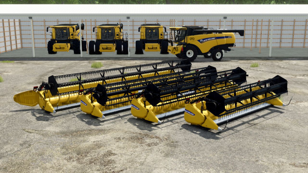 New Holland 740CF Flex Headers V1.0