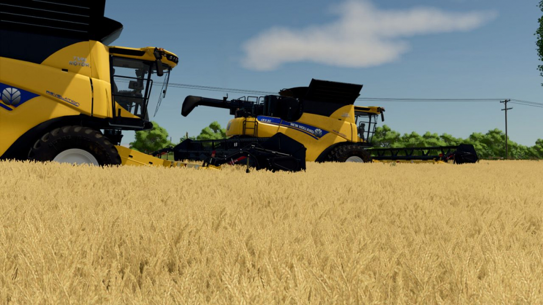 New Holland 740CF Flex Headers V1.0
