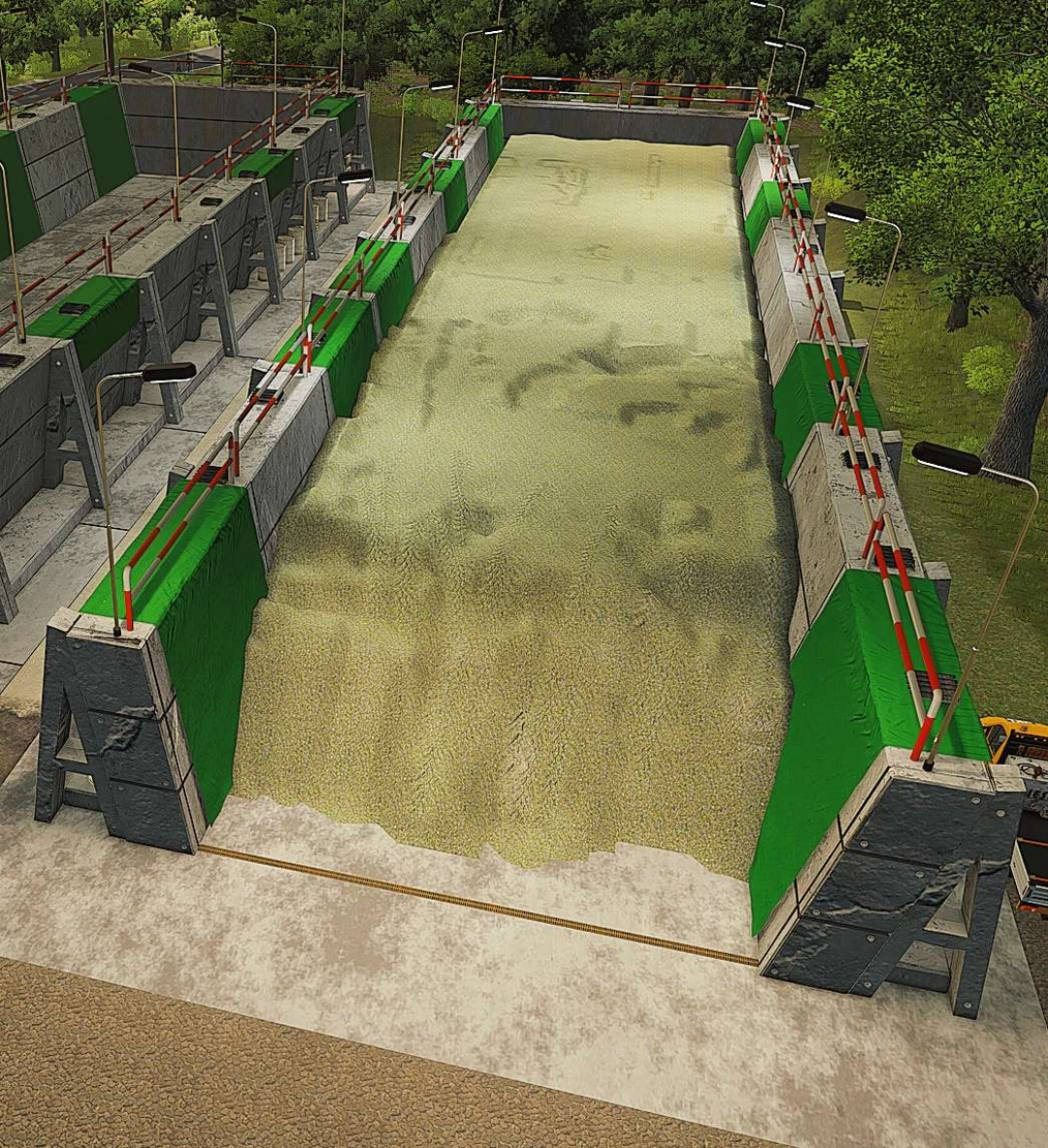 Old Fahr wedge silo pack V1.0