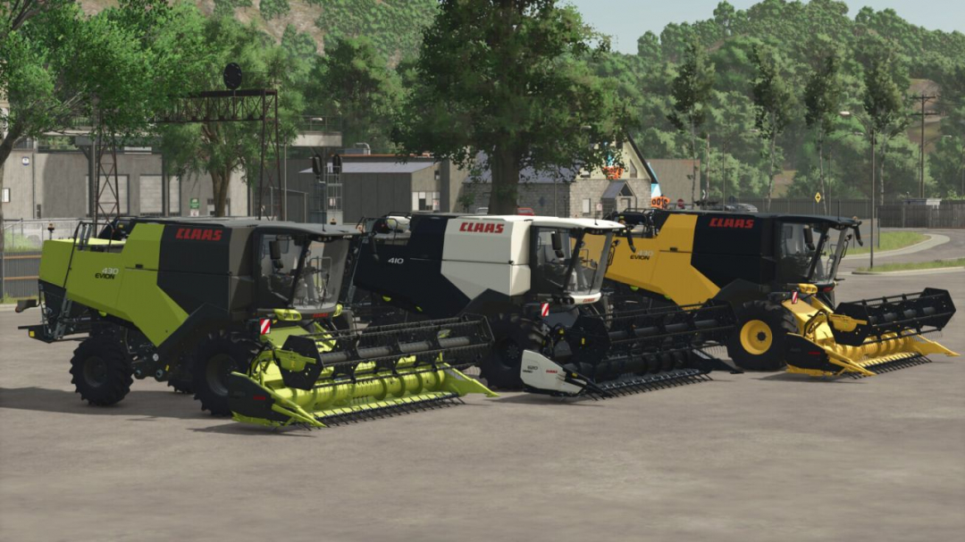 Pack CLAAS Evion 410-450 Series Montana V1.2