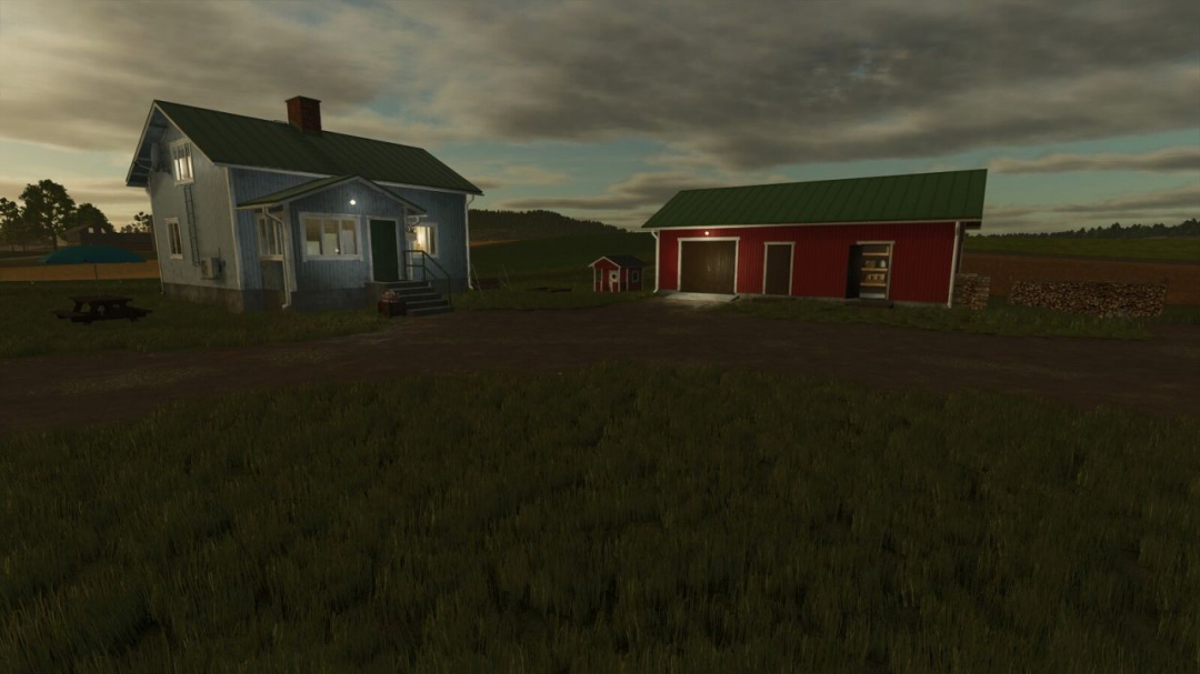 Traditional Finnish Farmhouses V1.1