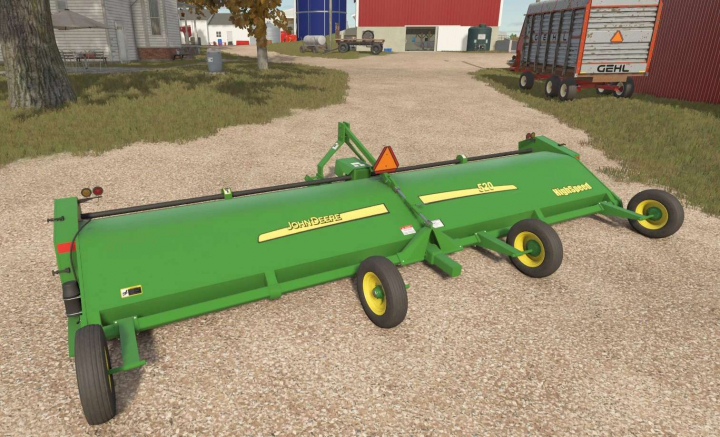 fs25-mods, John Deere 520 Flail Shredder (Mulcher) v1.0