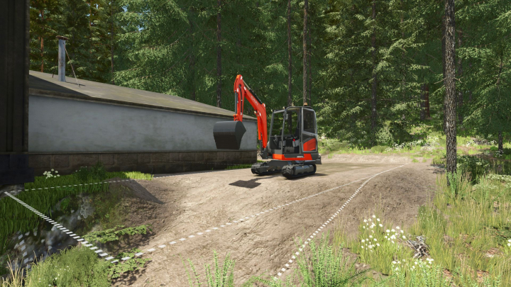 fs25-mods,  Kubota KX27 v1.0