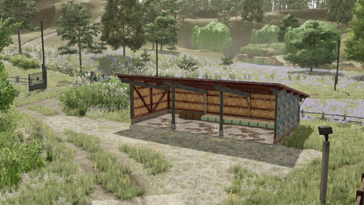 fs25-mods, Old pallet storage V1.0