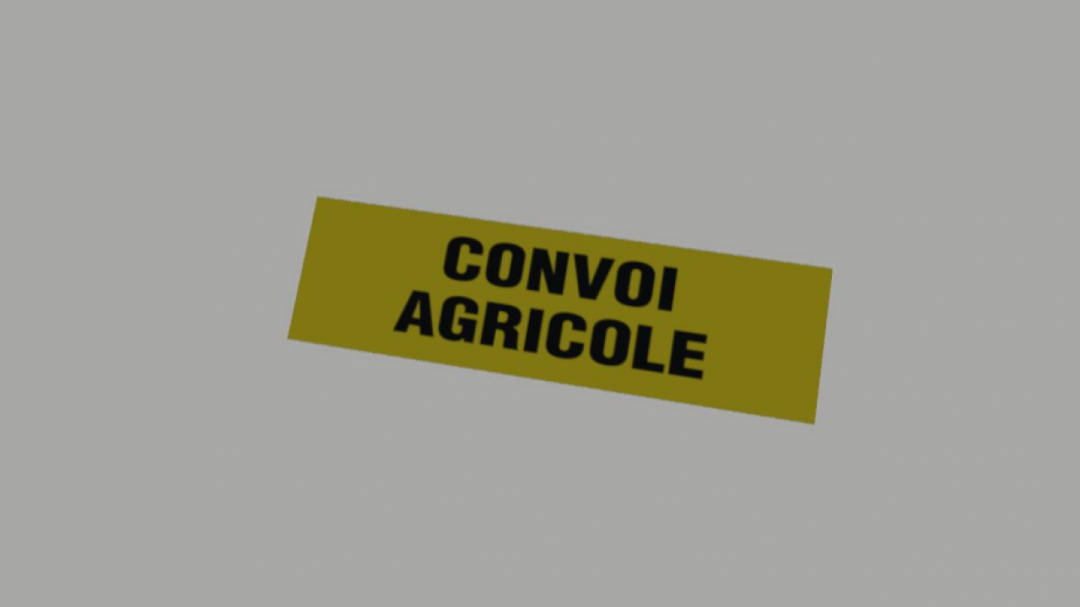 Agricultural convoy panel Prefab V1.0