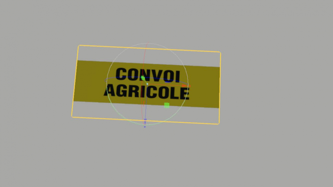 Agricultural convoy panel Prefab V1.0