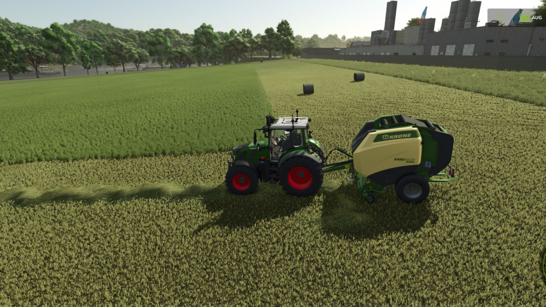 Improved round baler V1.0