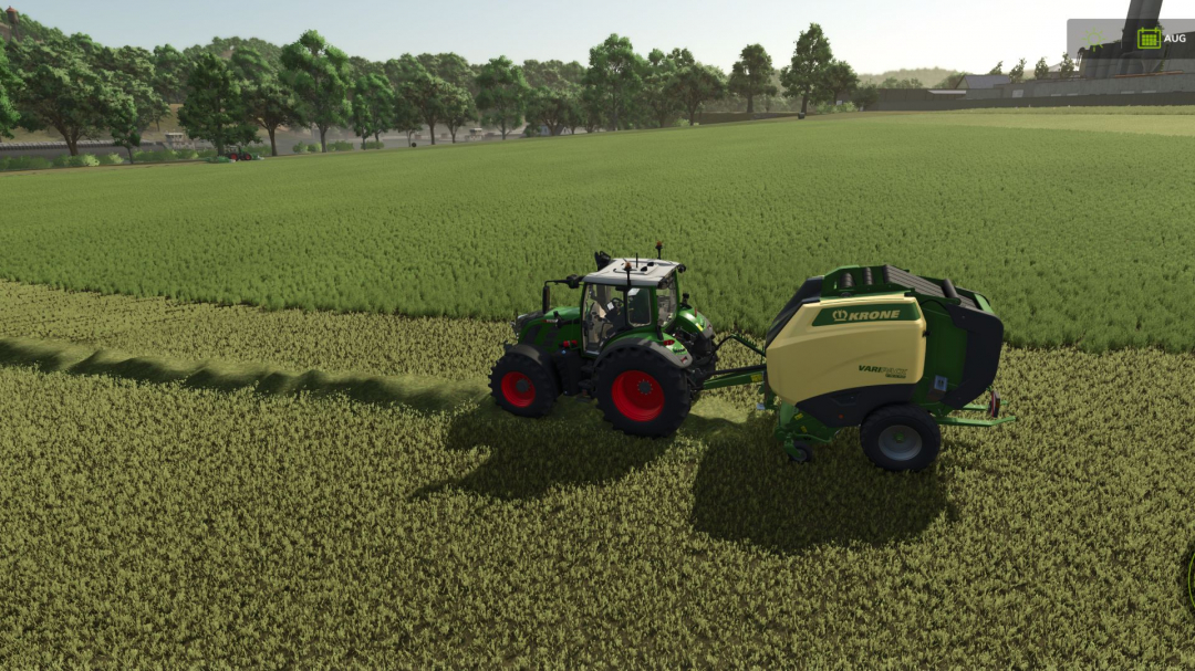 Improved round baler V1.0