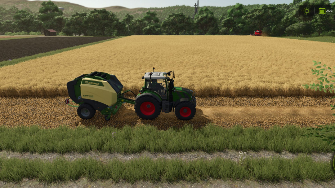 Improved round baler V1.0