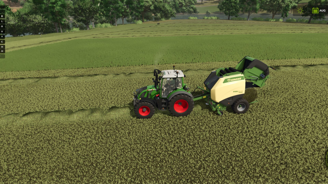 Improved round baler V1.0