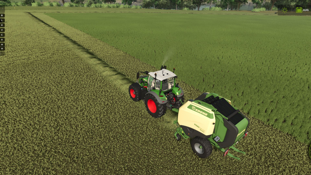 Improved round baler V1.0