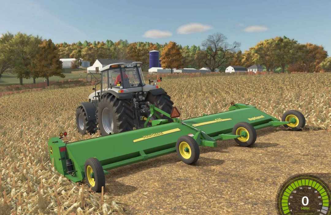 John Deere 520 Flail Shredder (Mulcher) v1.0