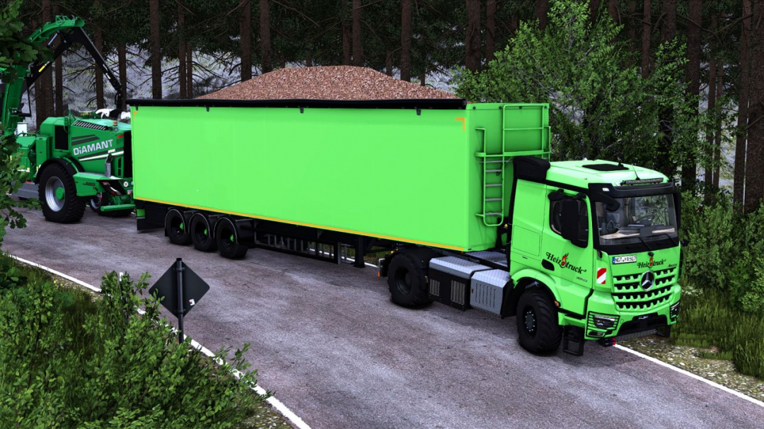 STAS Walking floor trailer V1.1