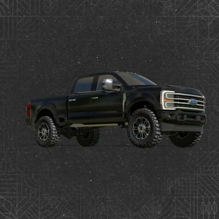 fs25-mods, Ford F350 Limited Hank The Tank v1.0