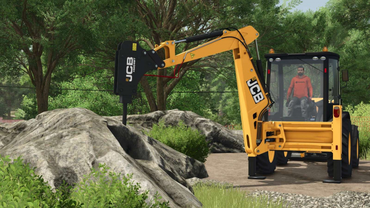 fs25-mods,  JCB HM049T Hydraulic Breaker v1.0