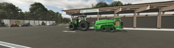 fs25-mods,  John Deere Ballenpresse C441 v1.5