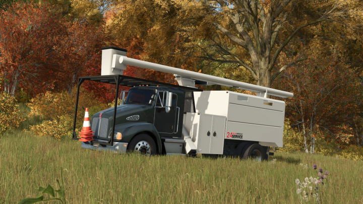 fs25-mods,  Kenworth T300 V1.0.0.1