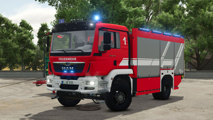 fs25-mods,  MAN Ziegler TLF 4000 V1.0.0.1