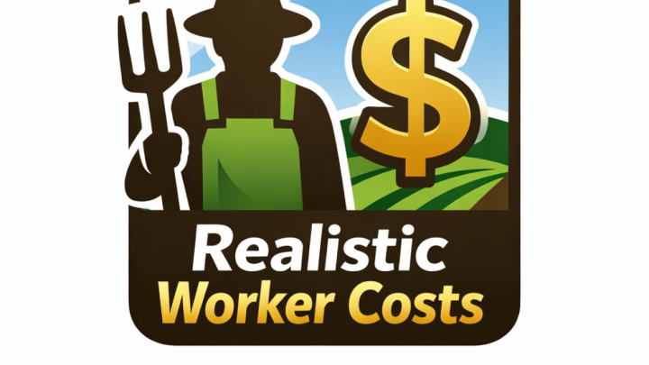fs25-mods,  Realistic Worker Costs V1.0.9.2