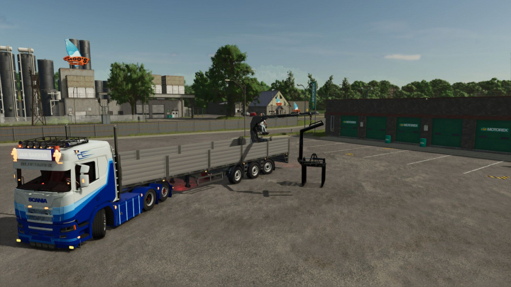 fs25-mods,  Stenen trailer with crane V1.0