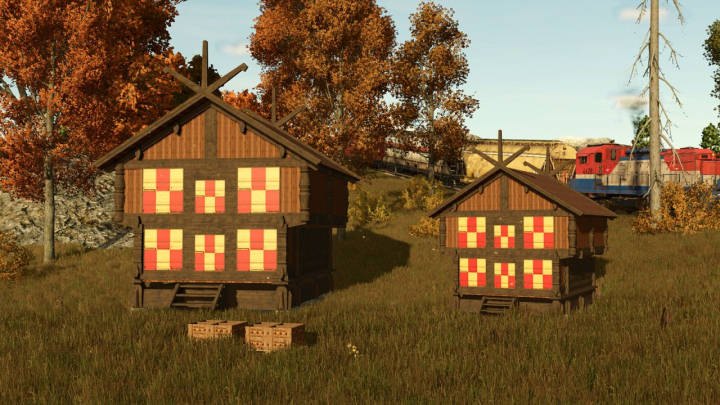 fs25-mods,  Wooden BeeHive V1.0.0.1