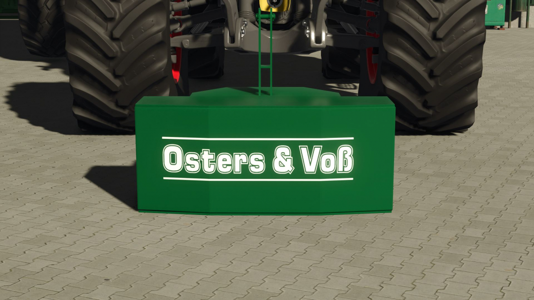 1800KG weight Osters & Voß V1.0