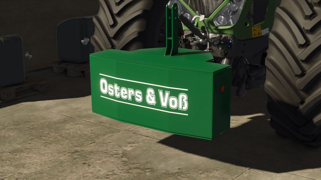 1800KG weight Osters & Voß V1.0
