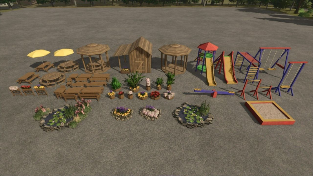Garden Decoration Pack v1.0
